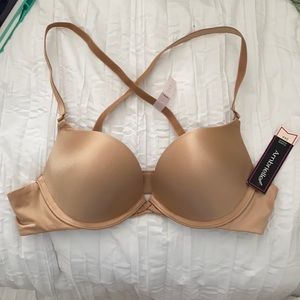 Nude Multi-Way Plunge Push Up Bra
